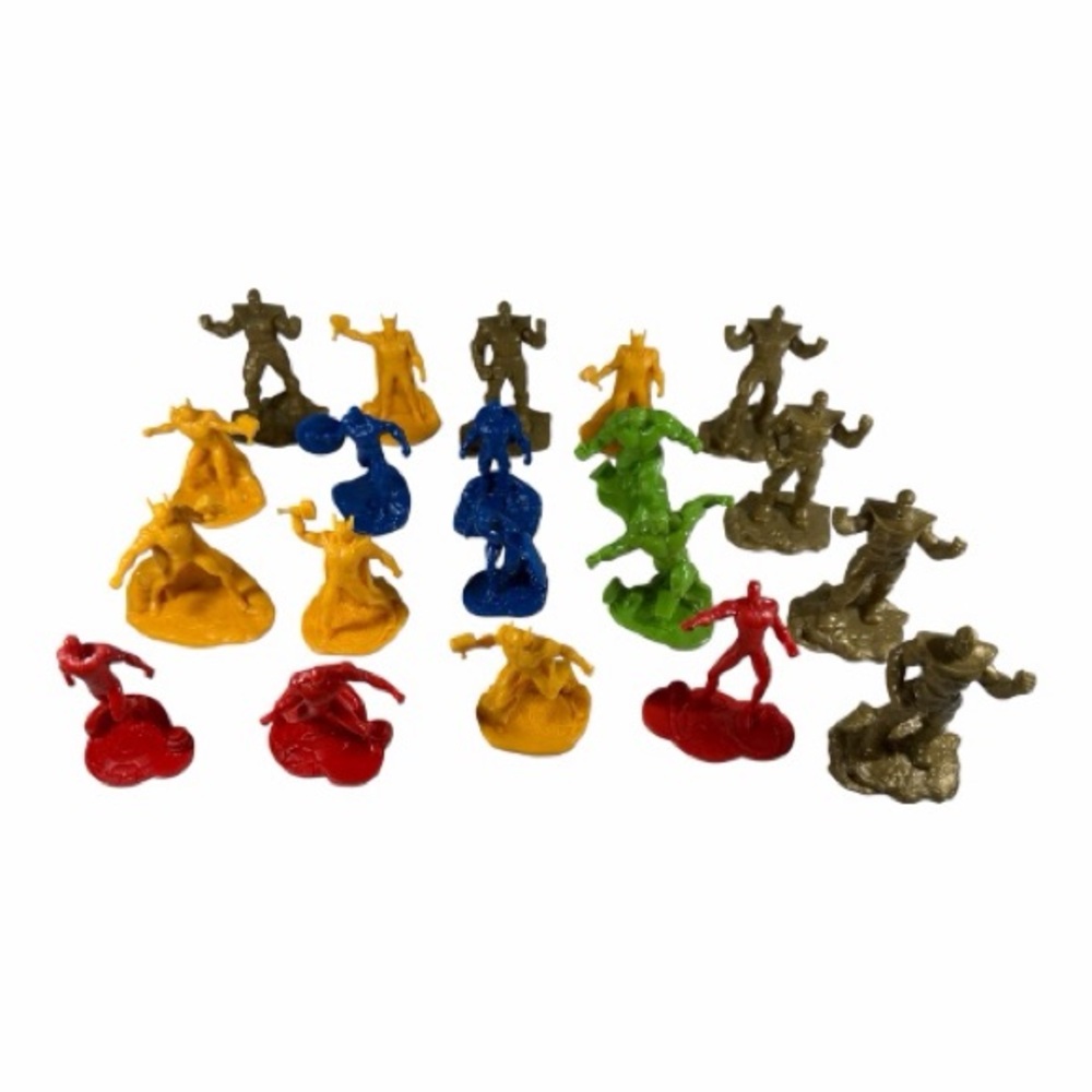 Marvel Avengers Lot Of 20 Mini Figures Captain America, Thor